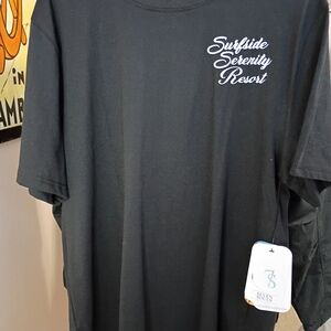 Surfside Serenity Resort Black Men's Tee